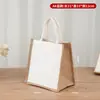 Bolsas populares de juta, bolsas de imitação de juta em lona, sacolas de juta, bolsas de linho, bolsas tote de algodão e linho, bolsas de lona laminada tridimensional