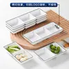 Prato de Ingredientes para Molho de Churrasco Xiangyuanmei Tempero Molho para Mergulhar Louça de Melamina
