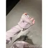 Camiseta de algodão feminina manga longa rosa claro com bainha enrolada, botões, floco de neve, estilo coreano casual solta, novidade outono 2026