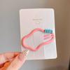 Cute Star Small Hairpin Women's 2024 New Side Bangs Clip Broken Hairpin bb Clip Love Hairpin Clip Headwear