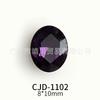 Prego Diamante roxo escuro Série Multi-corte pontiagudo Violeta Super Flash vintage cristal unha nude jóias de diamante