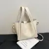 Estilo Novo da Primavera de 2026 Bolsa de Ombro tipo Balde de Couro Macio de Duas Peças Bolsa Transversal Casual Simples Tendência Este Ano