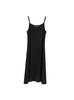 Verano nuevo vestido de tirantes largo delgado sexy falda sin mangas para llevar dentro y fuera falda base en stock al por mayor