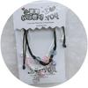 Pulseras Tejidas de Aleación Vintage para Pareja, Estilo Nuevo, Hechas a Mano, con Bolsas Magnéticas, un Par de Joyería al por Mayor