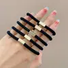 Diadema de Oso, Goma para el Cabello de Color Café, Lazo Sencillo y Elegante, Goma Elástica para Mujer, Diadema de Alta Elasticidad y Duradera al por Mayor