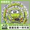 Un Popular Juego de Pegatinas Transfronterizas desde un Almacén Americano, Envío Directo, Impermeable, para Decorar Refrigeradores, Computadoras y Diarios