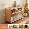 Estantería de almacenamiento, mueble bajo de pie, armario de rejilla, mueble de ocho compartimentos multicapa para uso doméstico, armario de almacenamiento para estudiantes, estantería de almacenamiento