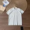 Camisa Polo Masculina Casual de Negócios para Uso Externo Versátil Profissional Costura Selada Fresca Respirável de Verão 12905