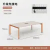 Escritorio de Oficina Moderno de Lujo Ligero, Escritorio Pequeño para Capacitación y Negociación, Muebles, Juego de Mesa y Sillas para Sala de Conferencias, Mesa de Conferencias, Mesa Larga