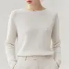 Nueva colección de otoño: Elegantes tops de punto fino que reducen la edad, de corte holgado y versátiles, que exudan un ambiente elegante