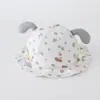 Chapéu de Bebê Estilo Fino para Primavera e Outono, Chapéu de Sol com Proteção Solar, Chapéu de Pescador para Meninos e Meninas, Chapéu de Balde Cartoon Ajustável para Crianças Pequenas, para o Verão