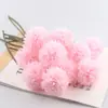 Flores Artificiais Plantas de Simulação Crisântemo de Ping Pong Dente-de-leão Flores Falsas Crisântemo de Mil Camadas Bola de Casamento Cabeças de Crisântemo Enfeites Flores de Simulação