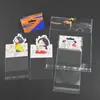 Bolsa de Cabeza de Tarjeta Personalizada Agujero para Colgar Avión Agujero Transparente Tarjeta Bolsa Opp Apertura Doble Superior e Inferior Tarjeta de Papel Bolsa de Embalaje de Plástico