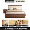 Cama tatami de piso, adequada para apartamentos pequenos, cama estofada, móveis residenciais, imóvel para aluguel, cama minimalista para pousadas