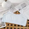 Ropa interior para niñas Chaleco Etapa de desarrollo 1 Niños de primaria Estudiantes de secundaria Sujetador fino de verano para niñas