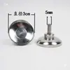 Cuenco de Acero Inoxidable para Malabares con Palo de Bambú, Diámetro del Cuenco 3 cm Mm, Patrón de Rosca 5 mm, Cuenco de Malabares de Cabeza Única y Accesorios para Palo