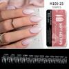 Uñas Nuevas Caja Blanca Porcelana Uñas Ultrafinas Sin Costuras Semiesmeriladas Ballet Cuadradas Uñas Postizas No Talladas 550