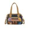 Bolso de Mano para Mujer 2025 Nuevo Estilo Bolso Pequeño Piel Lavada Suave Bolso de Hombro con Bloques de Color Bolso Cruzado Bolso Tote de Gran Capacidad