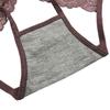 Ropa Interior Semi-Hueca Popular Clásica para Mujer Estilo Celebridad de Internet Tentación Sexy Ropa Interior de Encaje Francesa sin Costuras para Mujer 60271