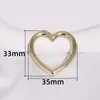 Acessórios com Fivela em Formato de Coração para Roupas, Bolsas, Cintos, Anéis Adaptadores, Acessórios DIY, Decoração, Pingentes para Atacado Transfronteiriço