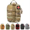Bolsa Médica Tática Bolsa de Acessórios Bolsa de Acessórios Bolsa Tática de Primeiros Socorros Bolsa Multifuncional Camuflada Bolsa de Sobrevivência para Montanhismo ao Ar Livre