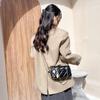 Bolso Pequeño Bordado de Rombo Estilo Coreano para Mujer 2026 Nueva Moda Versátil Bolso Cruzado con Cadena Bolso de Hombro Único Bolso Cuadrado Pequeño