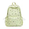 Mochila feminina estilosa estilo ins com design fresh de estrelas, grande capacidade, alto apelo estético, modelo novo para alunos do ensino fundamental II e médio