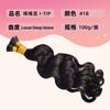 Comércio Exterior Transfronteiriço Perucas de Cabelo Humano Real Atacado Cabelo Cacheado Africano Personalizado Ponta de Queratina