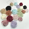 Flores de Tecido de Cetim de Seda Grossas, Flores de Rosa Tridimensionais, Flores Artificiais DIY, Corsage, Acessórios de Flor para Cabeça, Acessórios para Roupa Atacado