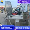 Fritadeira Industrial Totalmente Automática para Ração de Lagosta, Torresmo de Porco Crocante, Pé de Frango, Batatas Fritas, Equipamento de Fritura Contínua