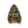 Comercio exterior transfronterizo, marca de moda estilo japonés, diseño de cabeza de tiburón, multicolor, estilo casual clásico, chaqueta abierta