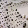 TENSOR Nova Artesanato Vermelho da Internet Explosões Armadura Adesivo M-1074 Pied-de-poule Borboleta Relevo Adesivo Armadura Adesivo Série Dourada