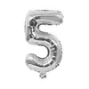 Pequeño digital de 16 pulgadas versión EE. UU. de cuerpo delgado decoración de globos fiesta de cumpleaños comercio exterior globo de película de aluminio al por mayor 16 digital de película de aluminio