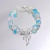 Explosões Super Fada Mori Cristal Lua Pulseira Feminina Design de Nicho Estudante Joker Cor Doce Pulseira de Namorada