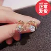 Pendientes de lazo para mujer, de plata de ley, pequeños y sencillos, 2020, nuevos pendientes de circonita de imitación, joyería de alta gama.