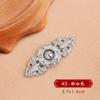 Metal Fivela Estilo Chinês Novo Casaco Suéter Roupas Hanfu Infantil Botões Decorativos