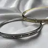 Pulsera de Zirconia con Diamantes Completos de Lujo Ligero y Gama Alta Pulsera de Aliento de Bebé de Nicho Sin Decoloración Pulsera Tarjeta Messi Exquisita y Generosa