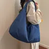 2026 Bolso de Tela Estilo Relajado Fresco Nuevo para Mujer Primavera Gran Capacidad Casual Moda Bolso de Hombro para Viajes Cotidianos