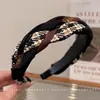 Diadema de Gama Alta Color Café para Mujer, Súper Versátil para Uso Diario, Diadema para Lavarse la Cara, Maquillaje, Accesorio para el Cabello, Accesorio para el Cabello Estilo Melard