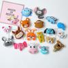 Acessórios de pelúcia de desenho animado coreano lenço DIY acessórios para roupas e calçados novo patch de animal fornecimento direto da fábrica