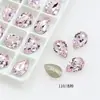 Dongzhou Cristal 8x12 Gota d'Água Pedrarias para Nail Art Super Brilhantes Coloridas Formato de Pera Corte de Alta Qualidade DIY Decorações para Unhas de Boneca