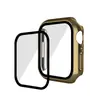 Adecuado para Apple Watch 7, Funda Protectora para Apple Watch Iwatch7, Cubierta Protectora, Película Templada Integrada 41/45mm