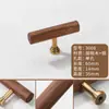 Manijas de Madera de Nogal, Gabinetes de Cajones de Madera Maciza, Puertas de Gabinete de Madera, Manijas de Armario de Madera Natural, Gabinetes de Madera, Minimalista Estilo Japonés