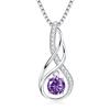 [Collar de Plata de Ley S925] Regalo para Novia en Cumpleaños o Día de San Valentín, Cadena para Clavícula de los Doce Signos del Zodiaco, Venta al por Mayor Transfronteriza