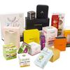 Caja de Color para Techo Tarjeta Blanca Caja de Papel para Regalo y Pastel Tapa de Cartón Corrugado Caja de Empaque para Cosméticos Plegable