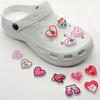 Hebilla de zapato de PVC con forma de flor para niña, accesorios para cuevas, decoración de flores para cuevas de alto sentido, bricolaje, joyería