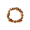 Conjunto de Scrunchies Europeus e Americanos de Tecido de Cetim Transfronteiriço Amazon Mais Vendido Scrunchie Faixa de Cabeça Flor Borracha Acessórios de Cabelo