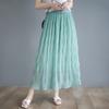 Comprar Falda Verano 2023 Tiro Real Japonesa y Coreana Casual Adelgazante Caída Multicolor Cintura Alta Forma A Falda Plisada