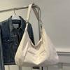 Bolso de mano estilo coreano para otoño e invierno, moderno, informal, para el campus universitario, de gran capacidad, para ir al trabajo y llevar al hombro, 2024