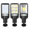 Luz de Parede Solar Transfronteiriça COB616 Poste de Rua Indução Corporal Humana Luz de Jardim Controle Remoto Iluminação de Parede Externa Fábrica